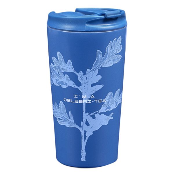 MUG THERMOS TEA LOVERS BLU