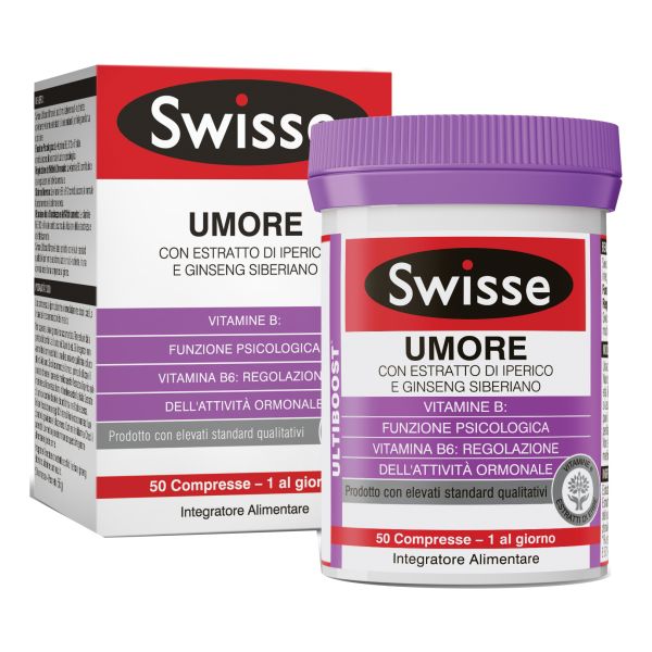 SWISSE UMORE IPERICO E GINSENG SIBERIANO 50 COMPRESSE