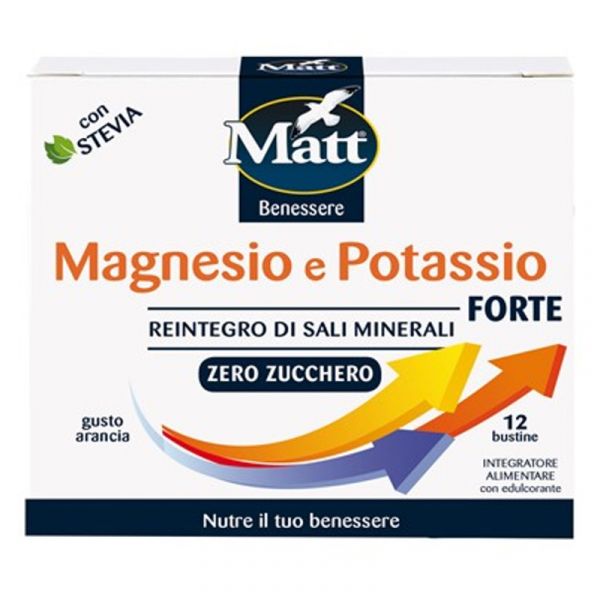 MATT BENESSERE MAGNESIO E POTASSIO FORTE 12 BST