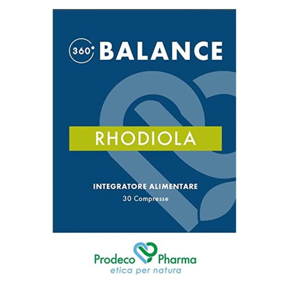 360 BALANCE RHODIOLA 30 COMPRESSE