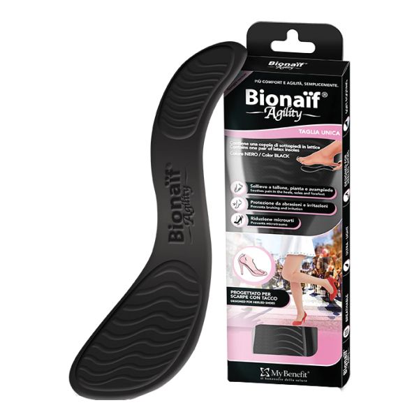 BIONAIF AGILITY SOTTOPIEDE NERO