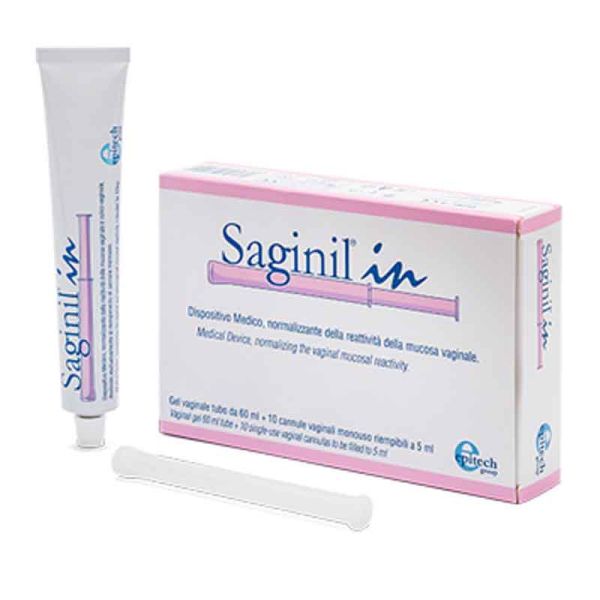 SAGINIL IN 10 CANNULE VAGINALI E TUBETTO 60ML