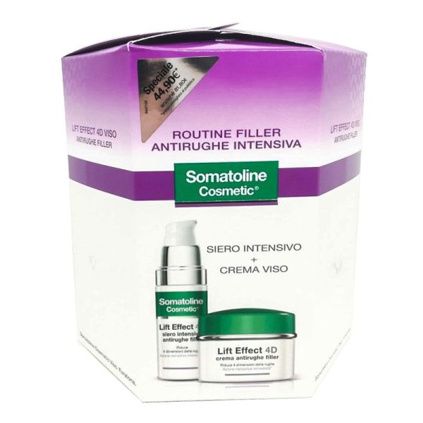 SOMATOLINE VISO LIFT EFFECT 4D CREMA GIORNO+SIERO
