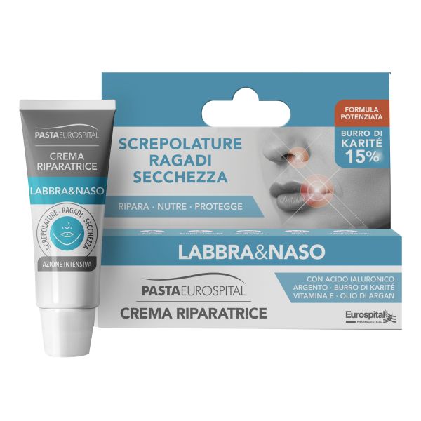 PASTA EUROSPITAL CREMA RIPARATRICE LABBRA E NASO 8 ML