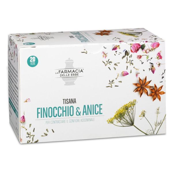 FARMACIA DELLE ERBE TISANA FINOCCHIO & ANICE 20 FILTRI