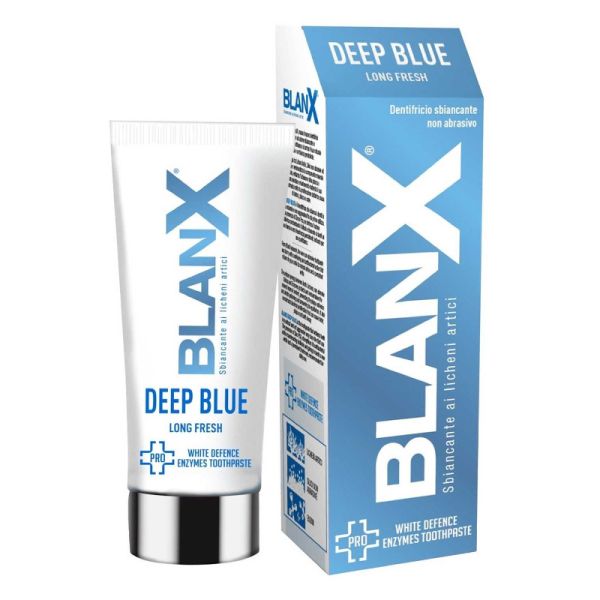 BLANX DEEP BLUE DENTIFRICIO SBIANCANTE NON ABRASIVO 75 ML
