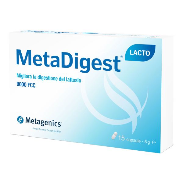 METADIGEST LACTO 15 COMPRESSE