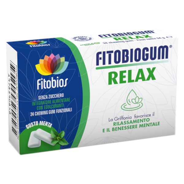 FITOBIOGUM RELAX 24 CHEWING GUM