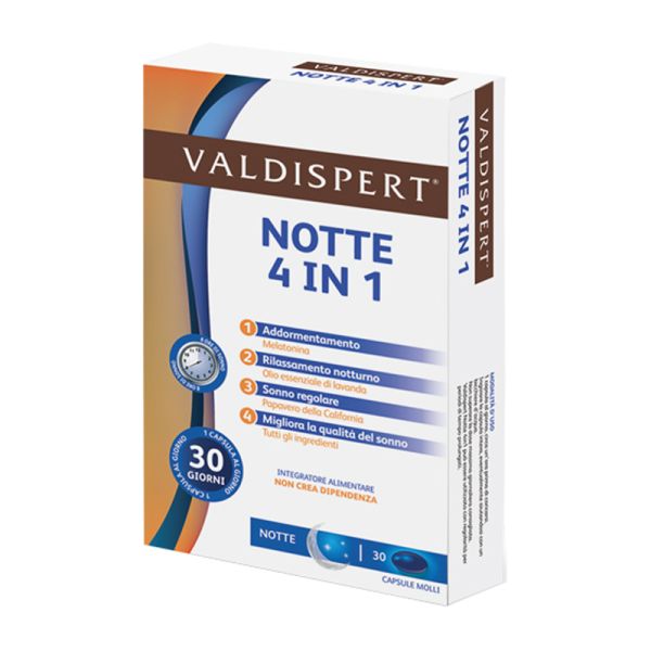 VALDISPERT NOTTE 4 IN 1 30 CAPSULE