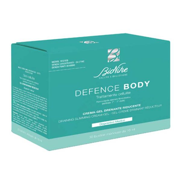 DEFENCE BODY TRATTAMENTO CELLULITE CREMA GEL DRENANTE RIDUCENTE 30 BST X 10 ML