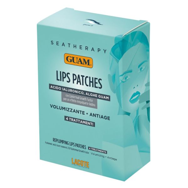 GUAM SEATHERAPY LIPS PATCHES VOLUMIZZANTE LABBRA 4 PEZZI