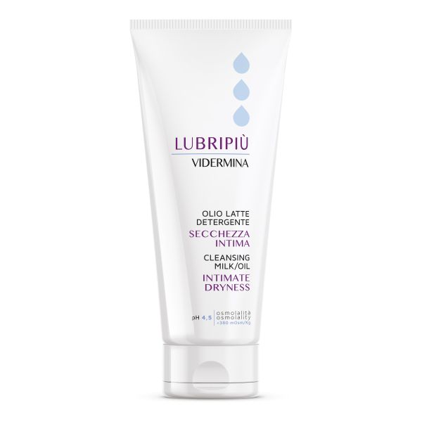 VIDERMINA LUBRIPIU' OLIO LATTE 200 ML