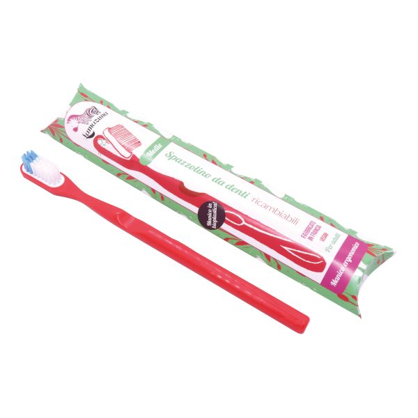 LAMAZUNA SPAZZOLINO ROSSO SETOLE MEDIE