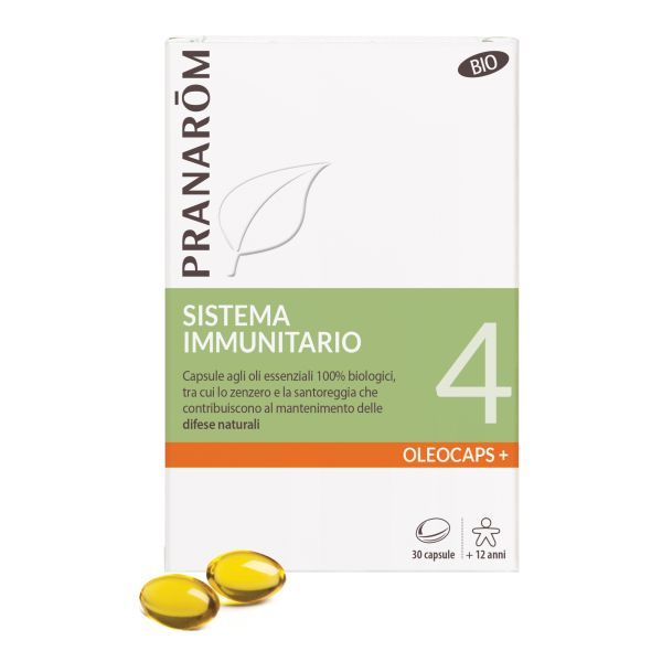 PRANAROM OLEOCAPS 4 SISTEMA IMMUNITARIO 30 CAPSULE
