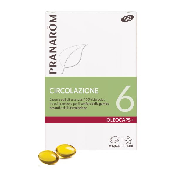 PRANAROM OLEOCAPS 6 CIRCOLAZIONE 30 CAPSULE