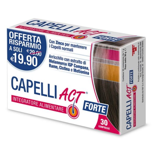 CAPELLI ACT FORTE 30 COMPRESSE
