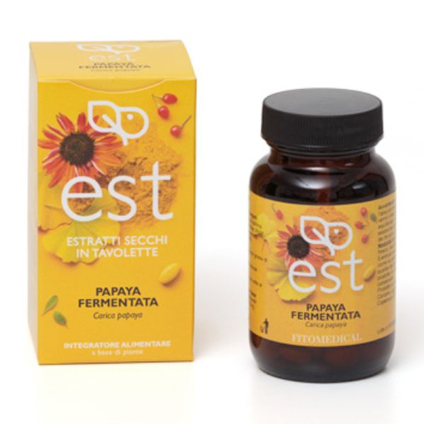 EST PAPAYA FERMENTATA ESTRATTO SECCO 60 TAVOLETTE