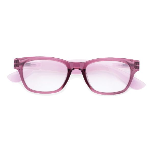 OCCHIALE DA LETTURA TWINS SILVER LUCID VIOLA +1,50