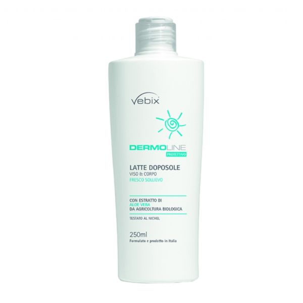 VEBIX DERMOLINE SOLARI LATTE DOPOSOLE 250 ML