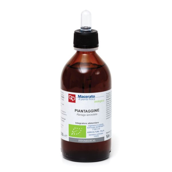 FITOMEDICAL PIANTAGGINE TINTURA MADRE 200 ML BIO