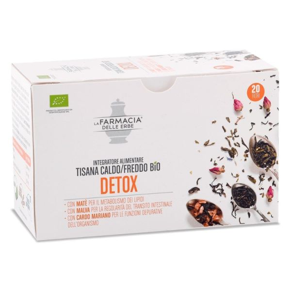 FARMACIA DELLE ERBE TISANA FUNZIONALE DETOX 20 FILTRI