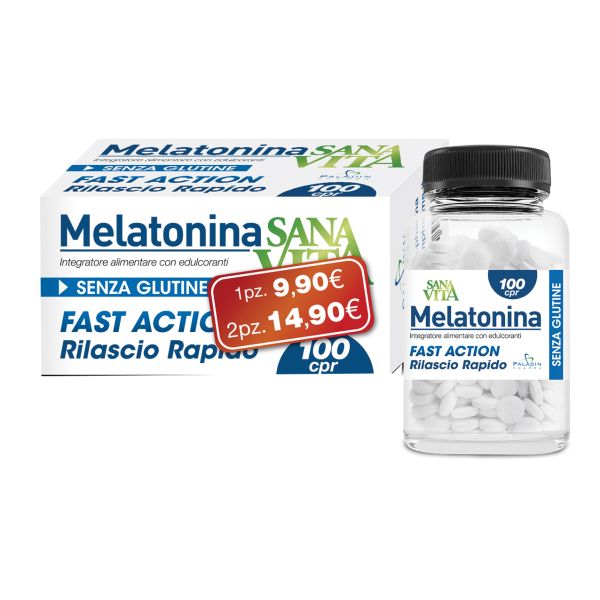 SANAVITA MELATONINA 100 COMPRESSE