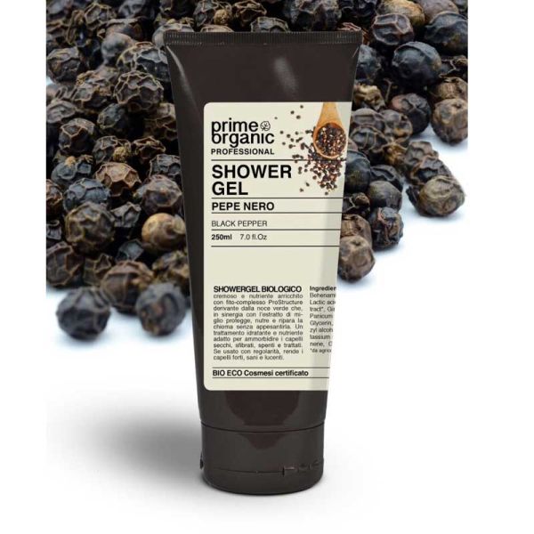 PRIME ORGANIC SHOWER GEL PEPE NERO 250 ML