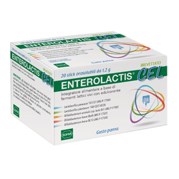 ENTEROLACTIS CEL 20 STICK OROSOLUBILI