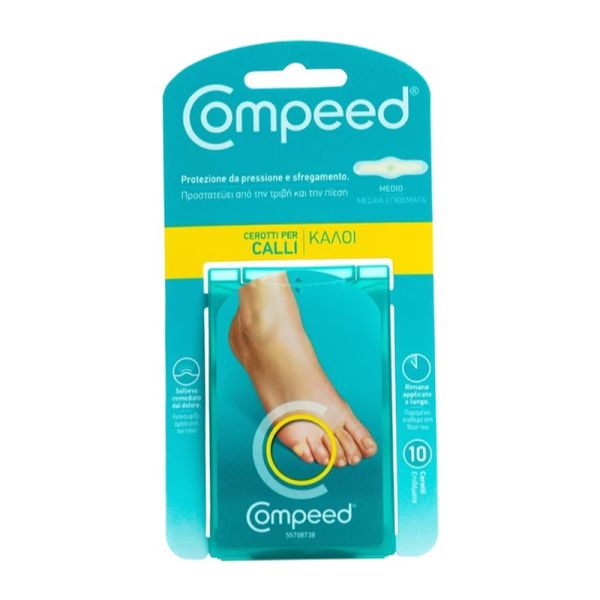 COMPEED CEROTTI PER CALLI MEDIO 10 PEZZI