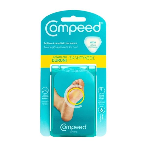 COMPEED DURONI 6 CEROTTI FORMATO MEDIO