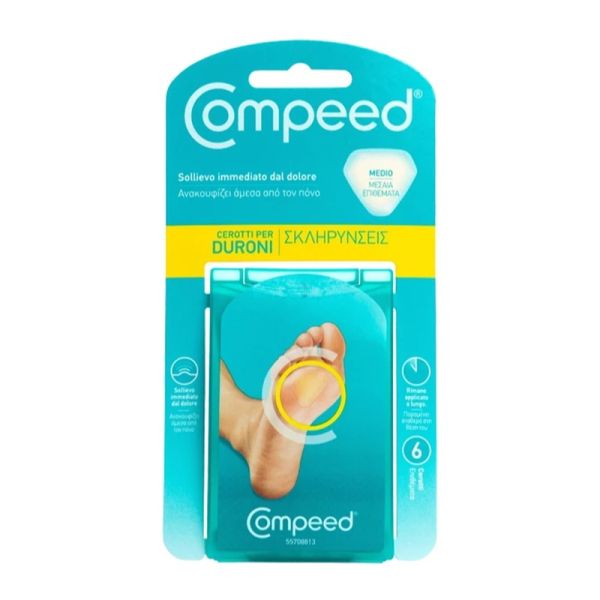 COMPEED DURONI 6 CEROTTI FORMATO MEDIO