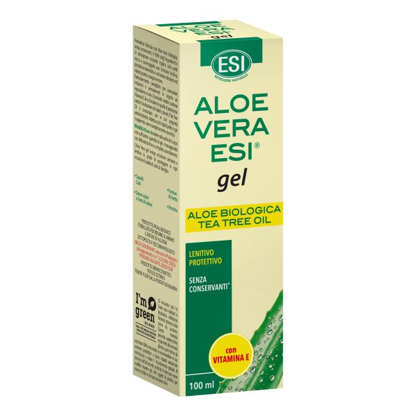 ALOE VERA GEL VITAMINA E TEA TREE OIL 100ML ESI