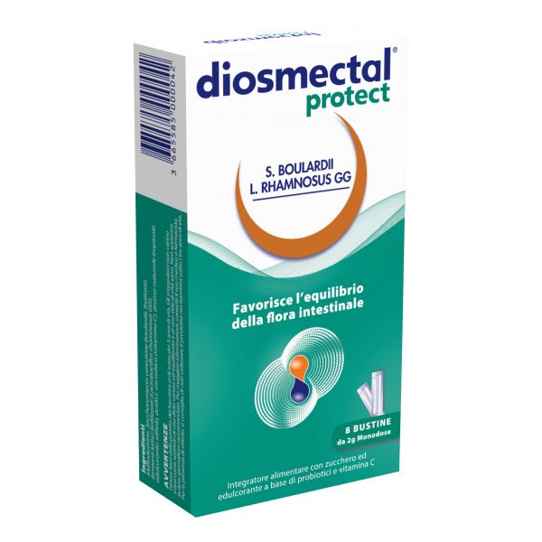 DIOSMECTAL PROTECT 8 BUSTINE OROSOLUBILI 2 G