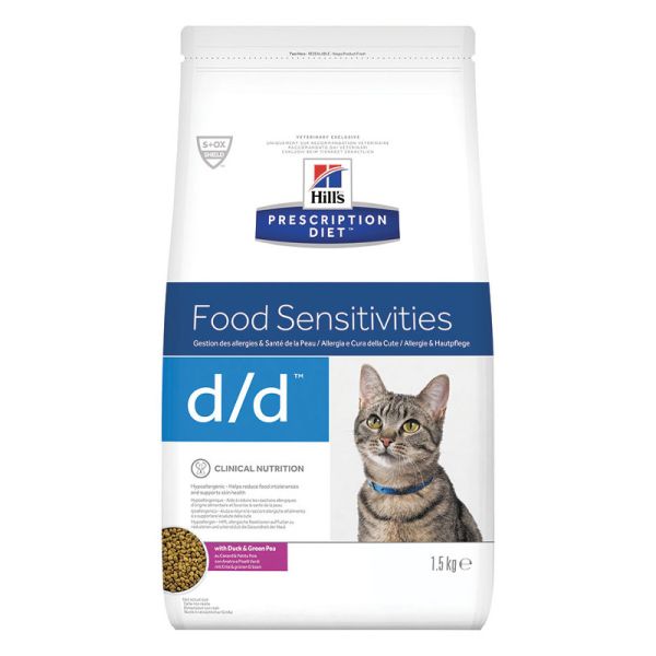 PRESCRIPTION DIET FELINE DD ANATRA E PISELLI 1,5KG