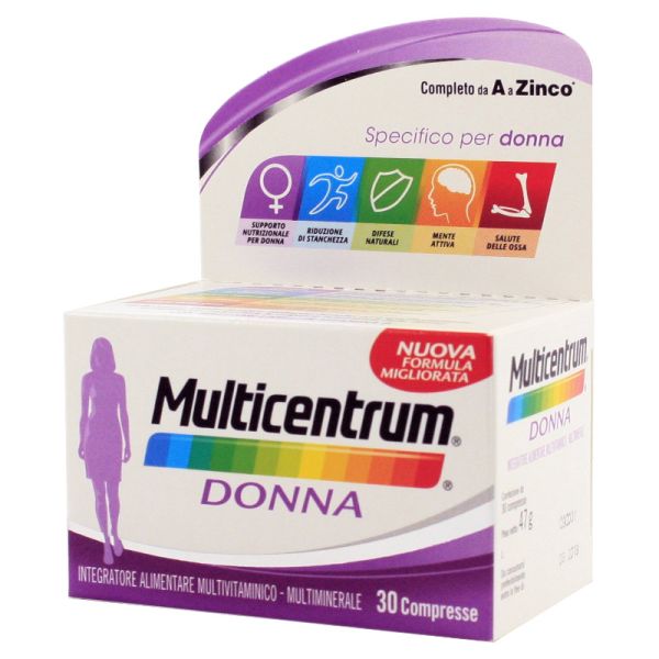 MULTICENTRUM DONNA 30 COMPRESSE