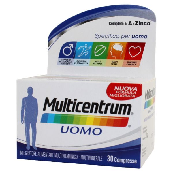 MULTICENTRUM UOMO 30 COMPRESSE