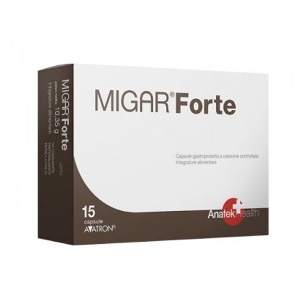 MIGAR FORTE 15 CAPSULE