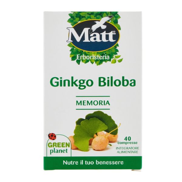 MATT GINKGO BILOBA 40 COMPRESSE