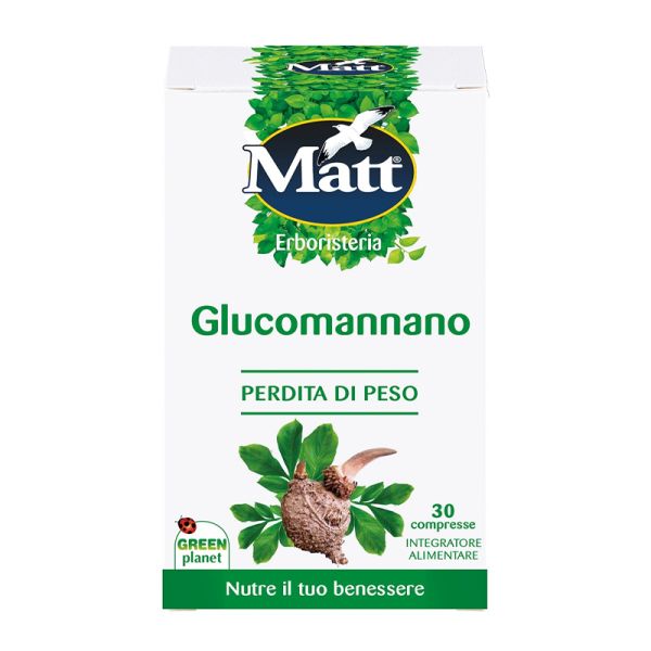 MATT GLUCOMANNANO 30 COMPRESSE