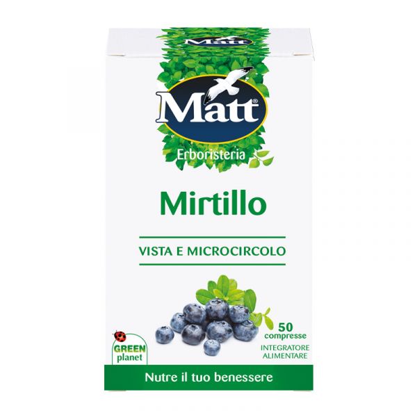 MATT MIRTILLO 50 COMPRESSE