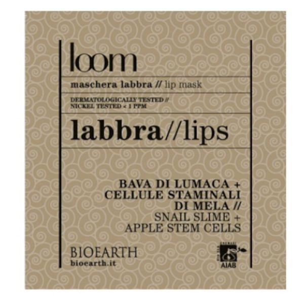 LOOM MASCHERA LABBRA ESTRATTO BAVA DI LUMACA 3 ML