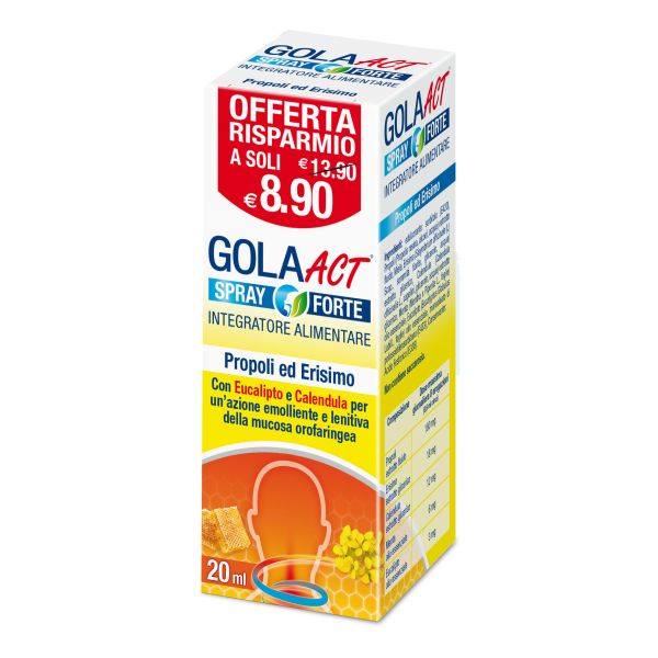 GOLA ACT SPRAY FORTE EMOLLIENTE E LENITIVO20ML