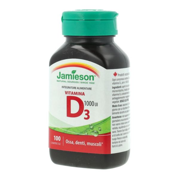 JAMIESON VITAMINA D3 1000 100 COMPRESSE