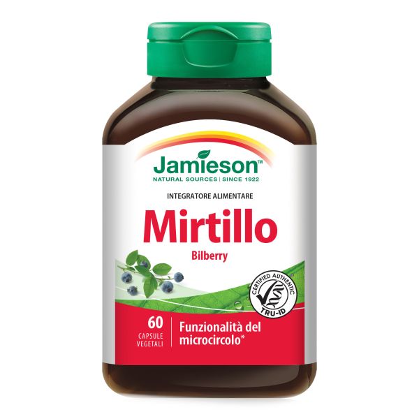 JAMIESON MIRTILLO BILBERRY 60 CAPSULE