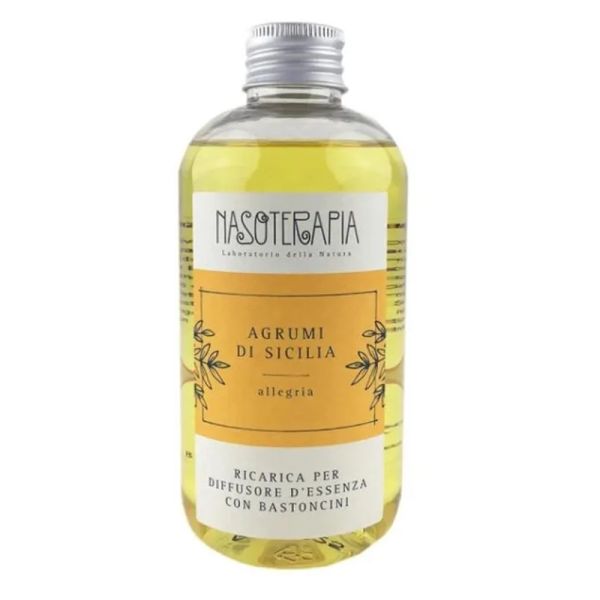 RICARICA DIFFUSORE BASTONCINI AGRUMI SICILIA 250 ML