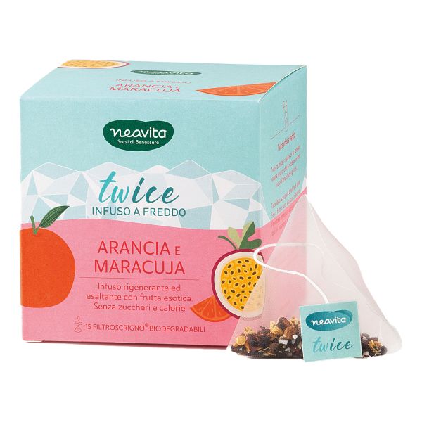 INFUSO TWICE ARANCIA MARACUJA FILTROSCRIGNO 15 FILTRI