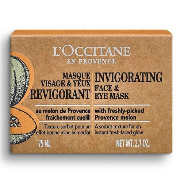 L'OCCITANE MASCHERA VISO OCCHI AL MELONE 75ML