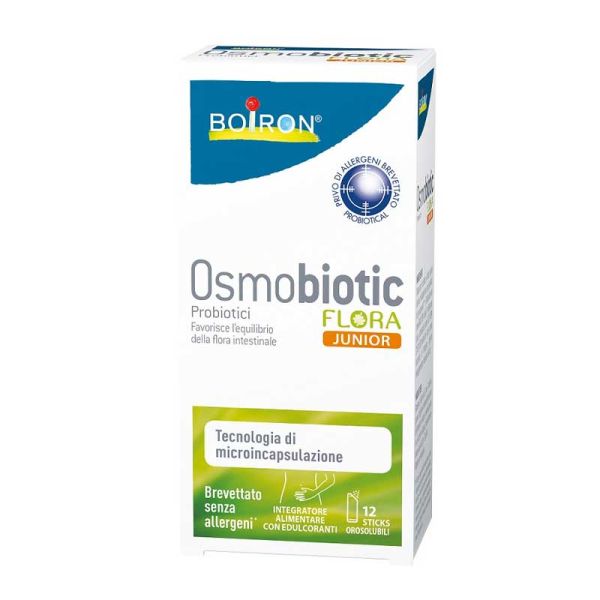 OSMOBIOTIC FLORA JUNIOR 12 STICKS OROSOLUBILI