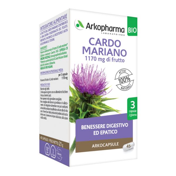 ARKOCAPSULE CARDO MARIANO BIO 45CPS