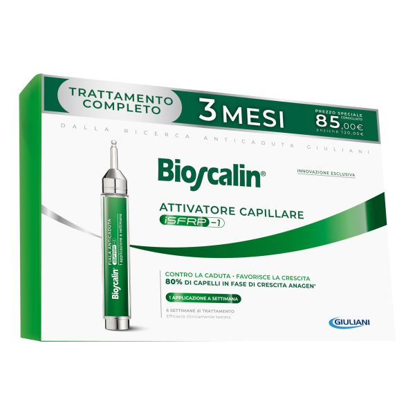 BIOSCALIN ATTIVATORE CAPILLARE ISFRP-1 10 ML X 2 PZ